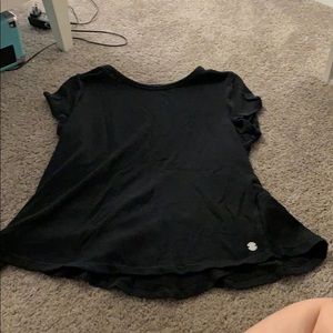 Black Calvin Klein work out shirt